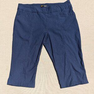 Lee Slim fit Sculpting Navy Blue Capris